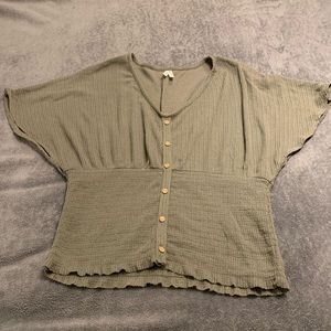 Green nice t shirt